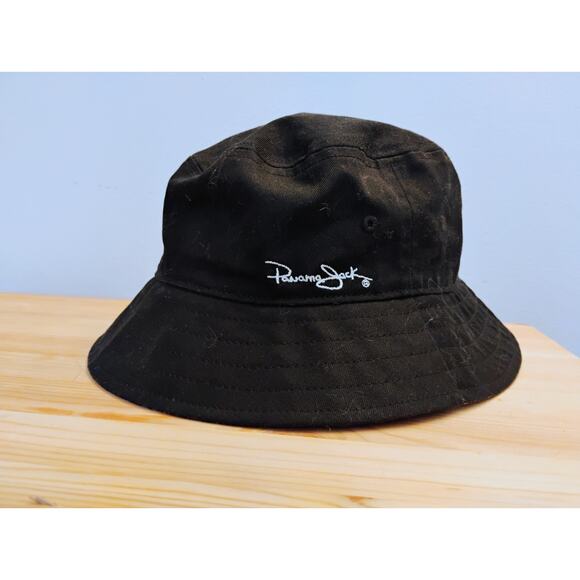 Black Panama Jack Bucket Hat. - Picture 4 of 10